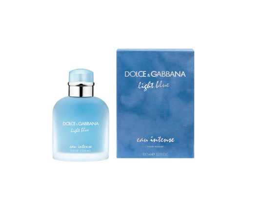 DOLCE & GABBANA LIGHT BLUE POUR HOMME EAU INTENSE - 100ML Eau de Parfum Intense