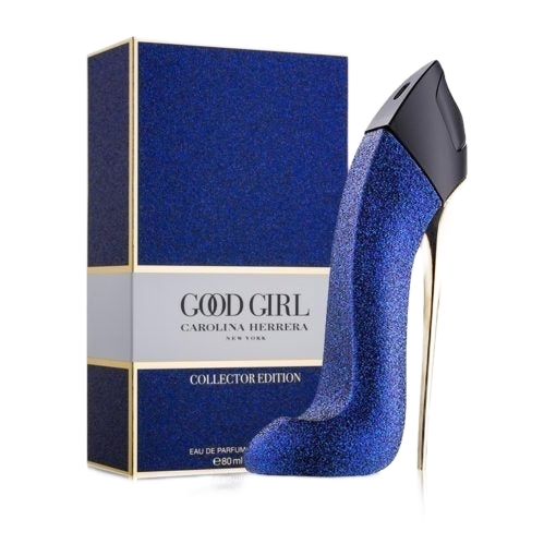 Carolina Herrera Good Girl  Glitter Collector (Scarpa blu) Eau de Parfum 80ml (Scatolato)